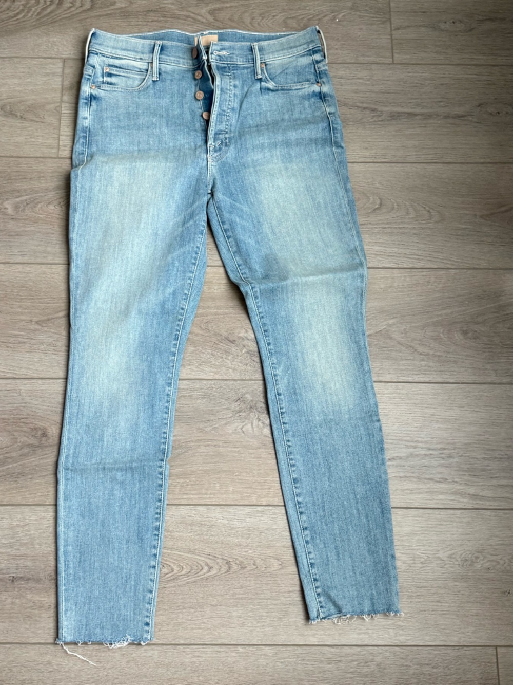 MOTHER Light Blue Skinny Jeans